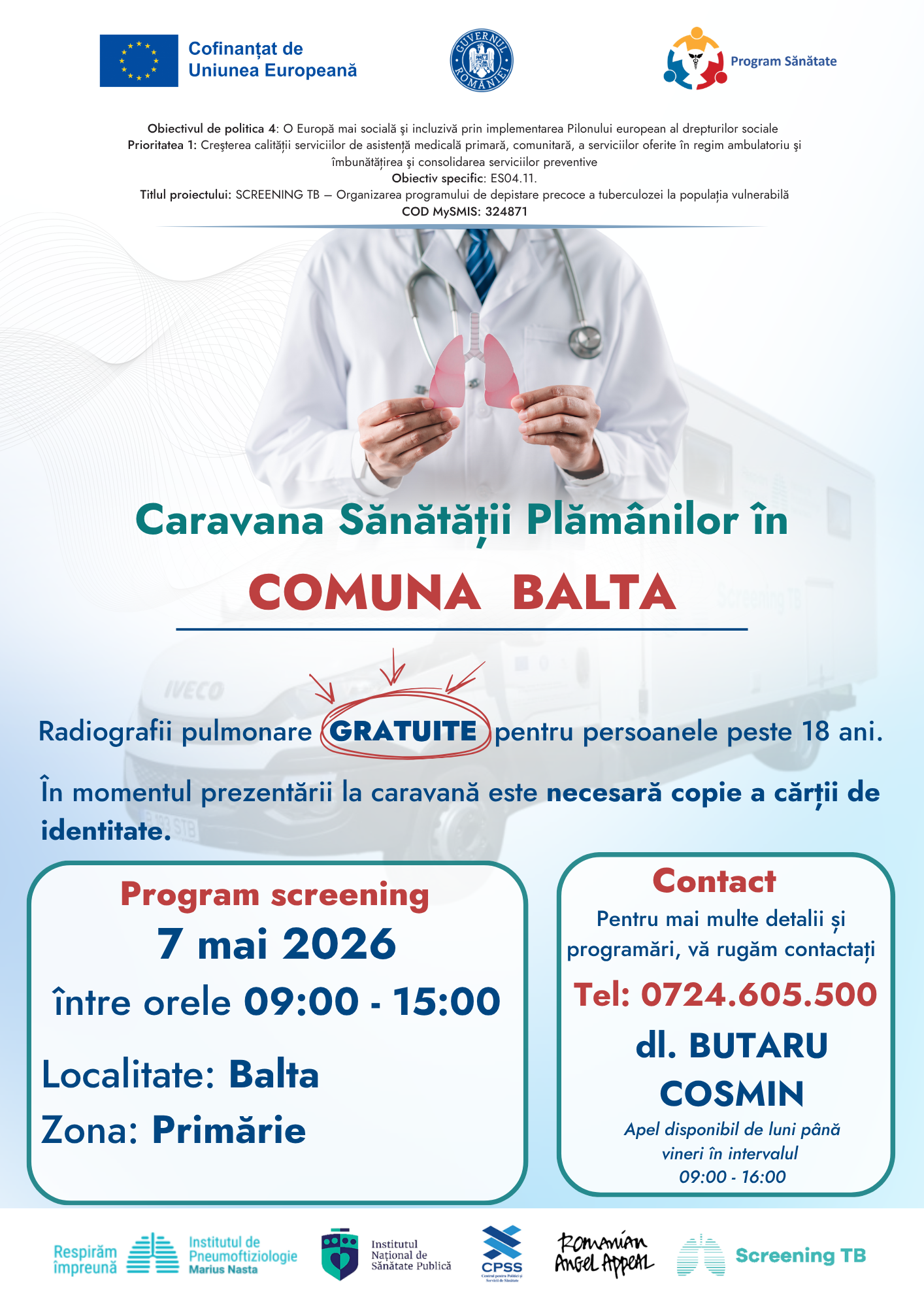 Afis online screening Balta